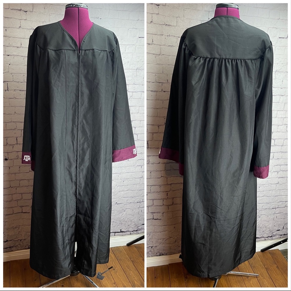 COPY - Texas A&M undergrad graduation gown